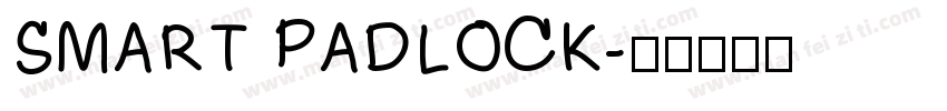 SMART PADLOCK字体转换